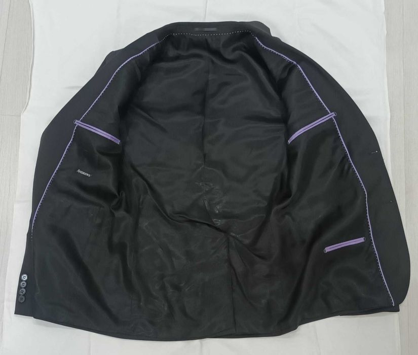 Оригинален мъжки костюм Andrews размер 46(М) сако,панталон,вратовръзка