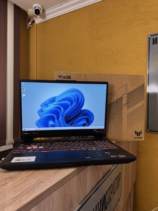 Игровой ноутбук Asus Tuf Gaming A15 RTX 3050. Ryzen 7-4800H, 16GB DDR4