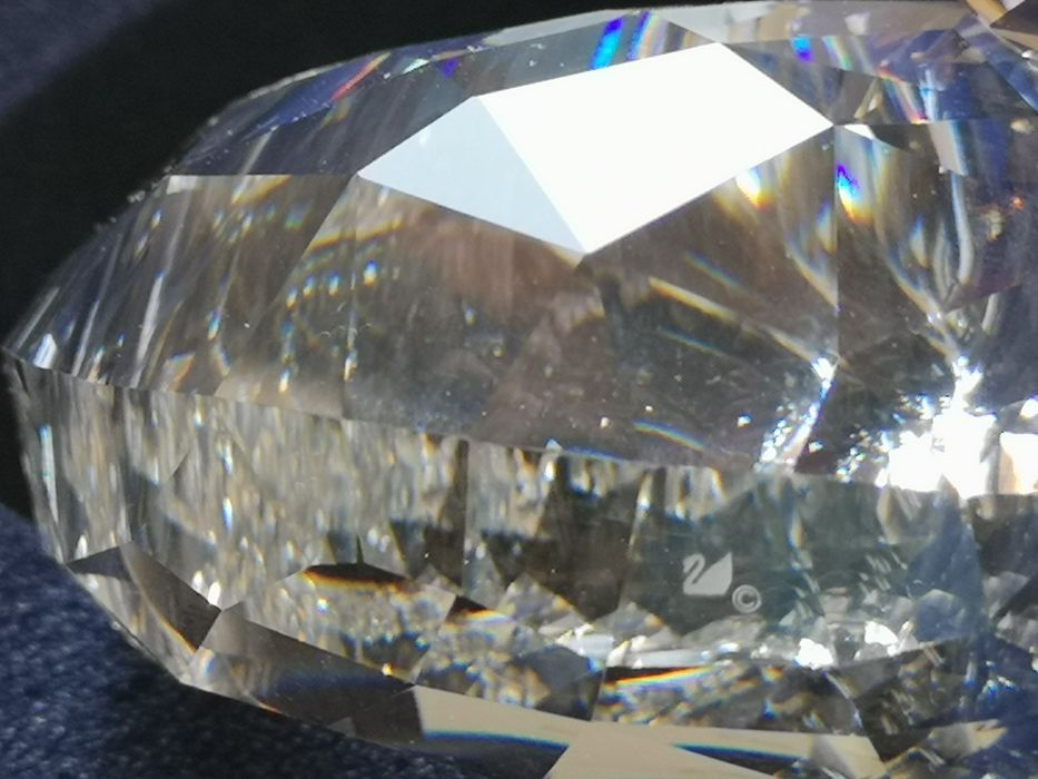 Suport pentru lumânare "Inimă pe o picătură" Cristale Swarovski