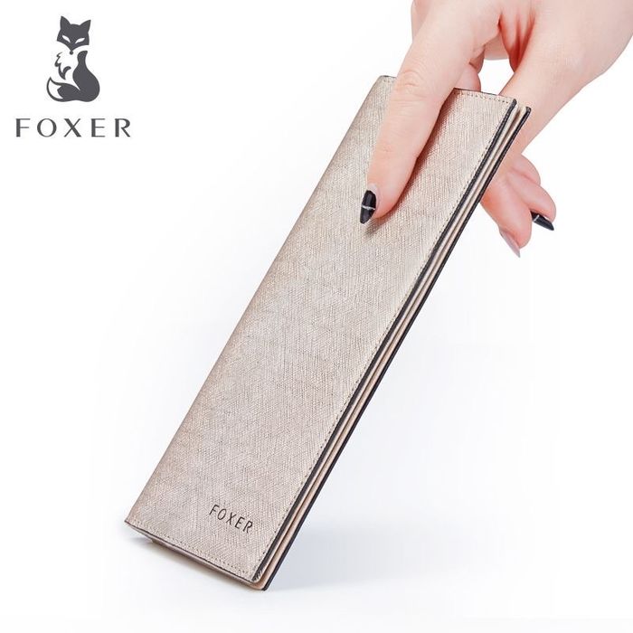 Портмоне Foxer золотой