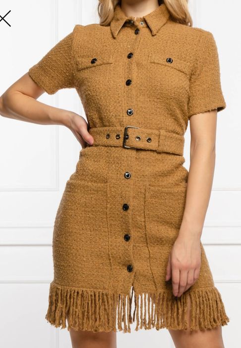 Рокля от туид Pinko.