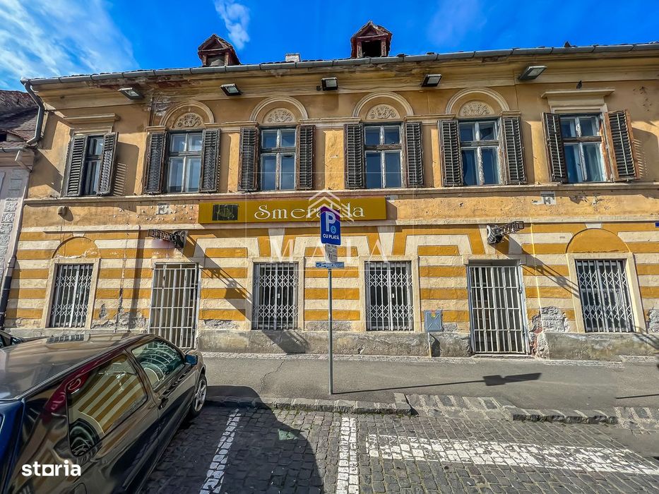 Cladire centru cu proiect 24 camere, 900 mp, teren 670 m, Str. 9 Mai