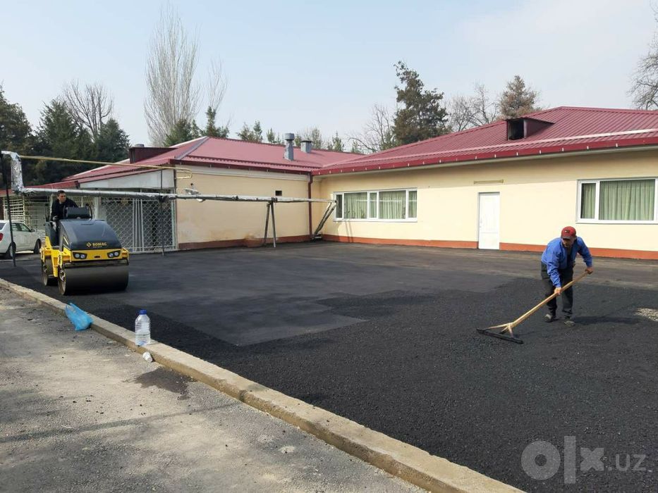 Асфальт ишлари киламиз кучаларга Самарканд вилояти  ургут туманида