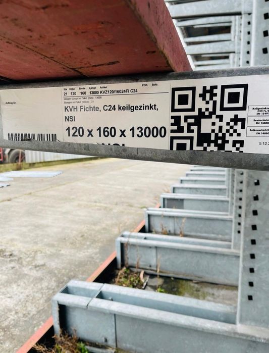 Rafturi cantilever 6000x110