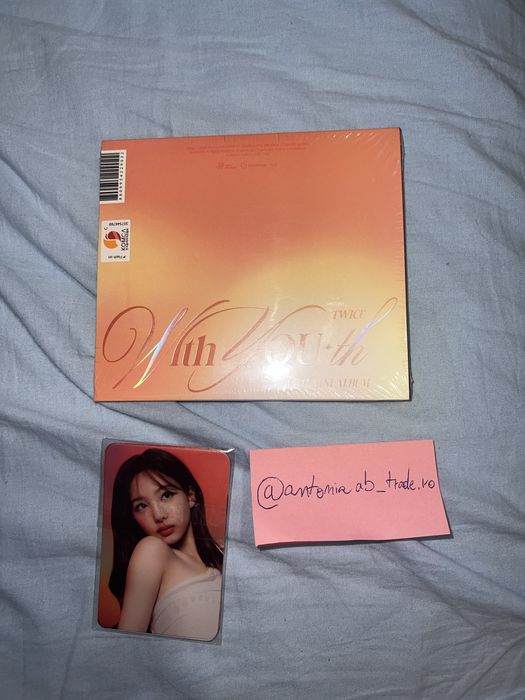 twice  - with you-th album digipack, chaeyoung version