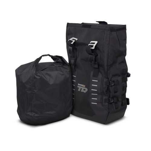 Suporti cutii CF / Set genti laterale Adventure Terra Black SHAD