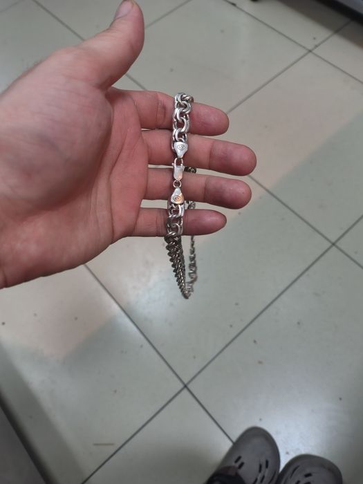 Серебро цепь 62.4 гр