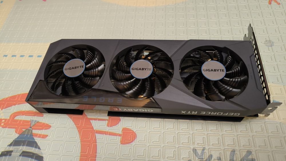 Видеокарта GIGABYTE EAGLE GeForce RTX 3060 Ti OC, D6X, 8G