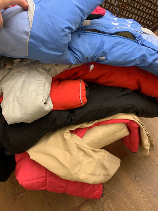 Вещи детские, взрослые разные