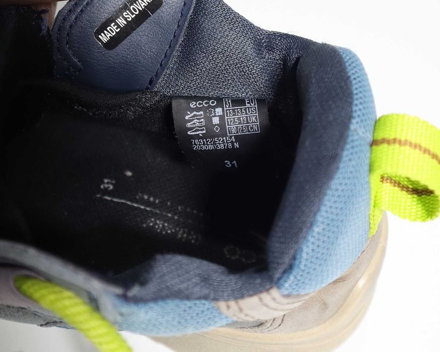 Ghete ECCO Gore-Tex Copii, Mărimea 31 – Impermeabile