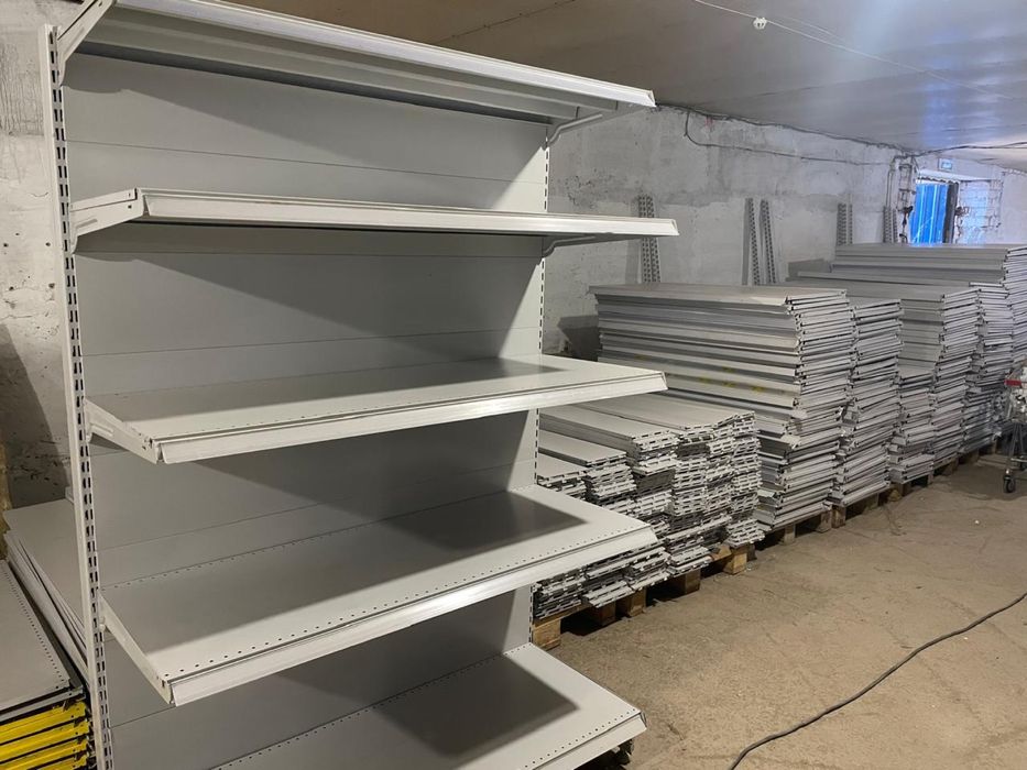 Стеллажи торговые б/у