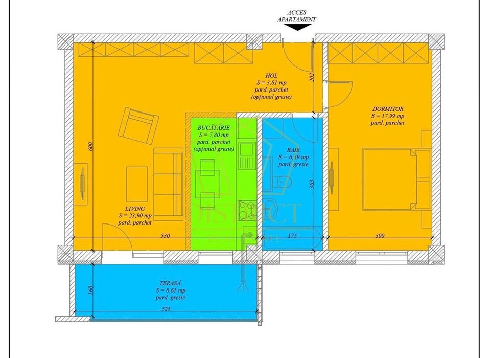 COM 0% Apartamente noi cu 2 camere | Mehala