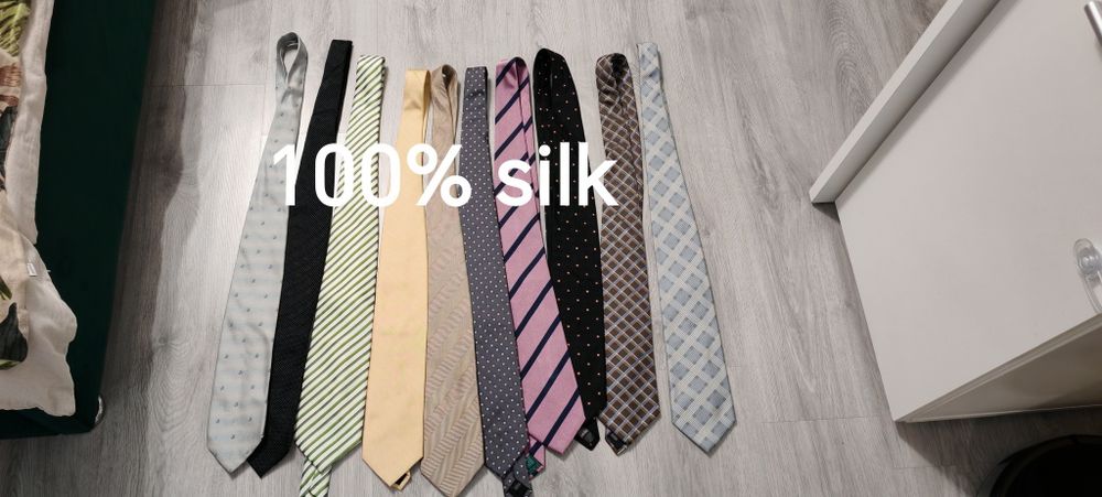 Cravate 100% mătase