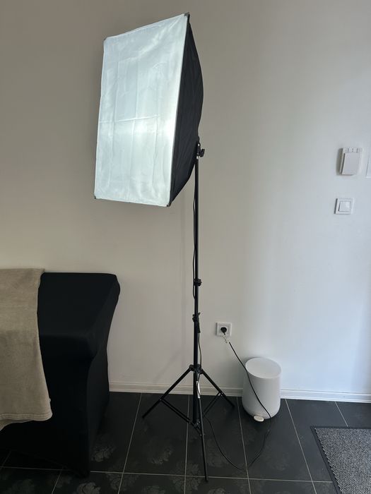 Soft box лампа със стойка 40см/60см