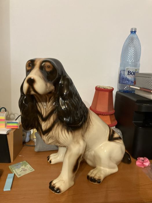 Decoratiune bibelou Caine portelan