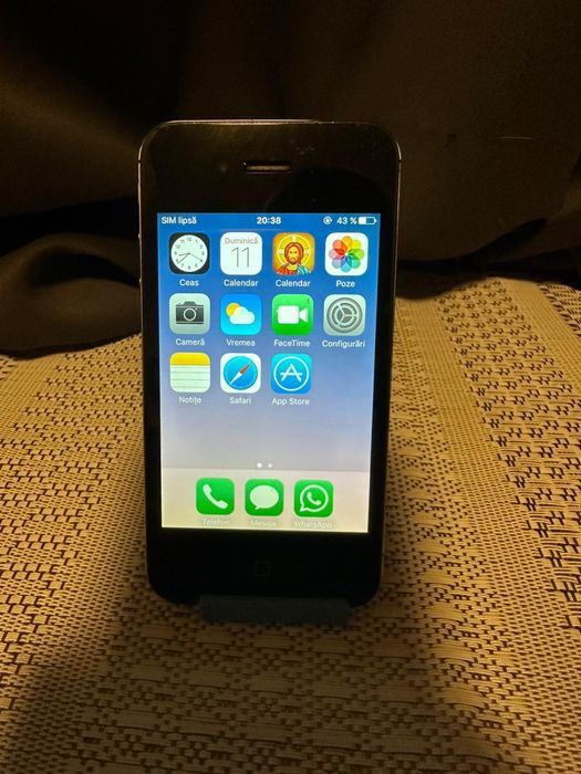 iPhone 4 16 GB perfect functional stare foarte buna fara cont iCloud