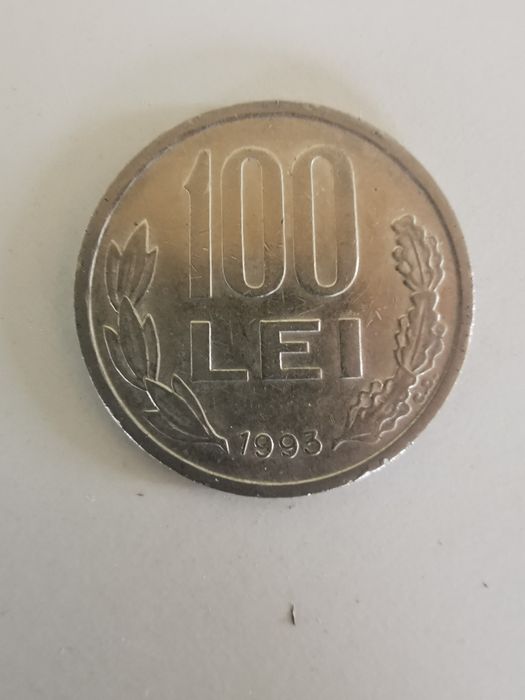 Monede  model 1992,1993,1994 de 100 lei