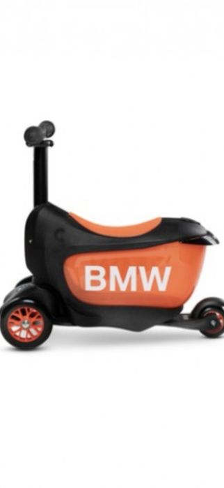 Самокат детский BMW с багажником