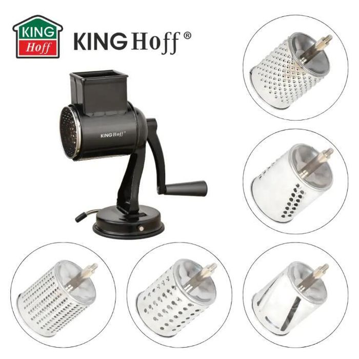 Masina manuala pentru tocat legume, 5 insertii, prindere prin ventuza,