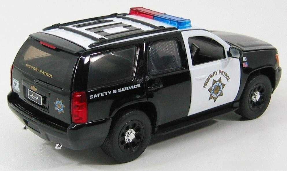 Macheta metalica Chevrolet Tahoe (Police)- Highway Patrol - 1:24 Jada