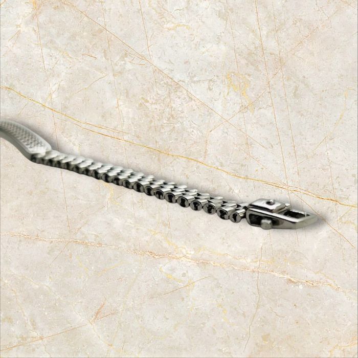 Италианска сребърна гривна