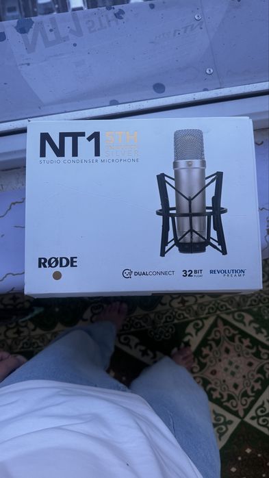 Микрофон Rode NT1 5th Generation серебристый