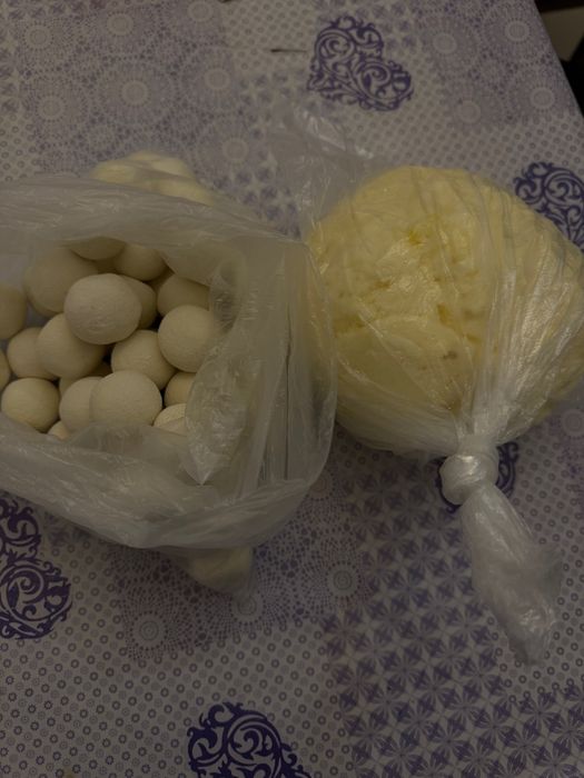 Натуральный масло и курт