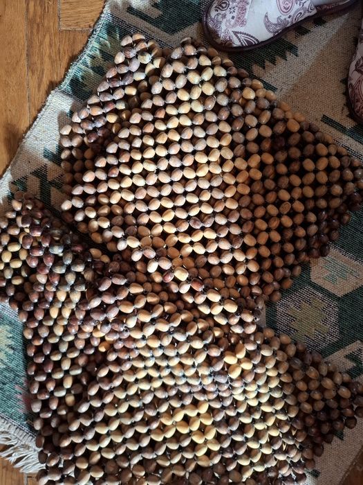 Huse scaune auto din bile de lemn