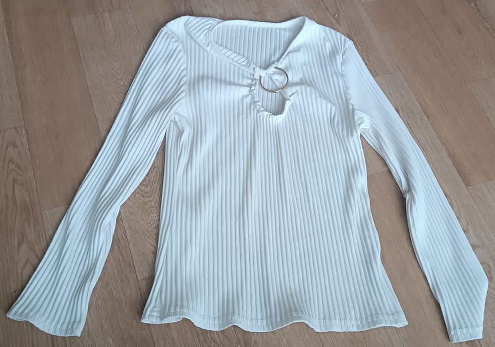 Рубашка белая с вшитой жилеткой