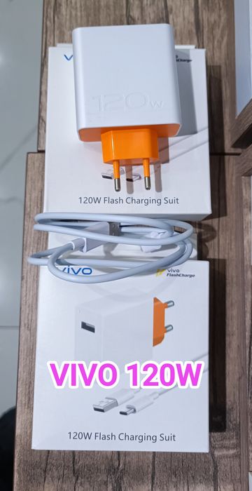 Зарядка Ксяоми 120W.самсунг25W.Кабель Vivo.Быстрая зарядка one plus op