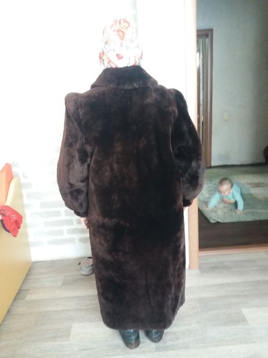 Шуба  цигейковая