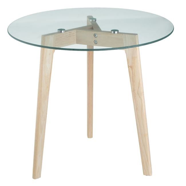 Холна стъклена масичка