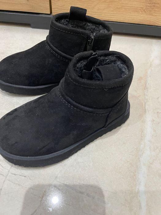 Детски боти черни Zara