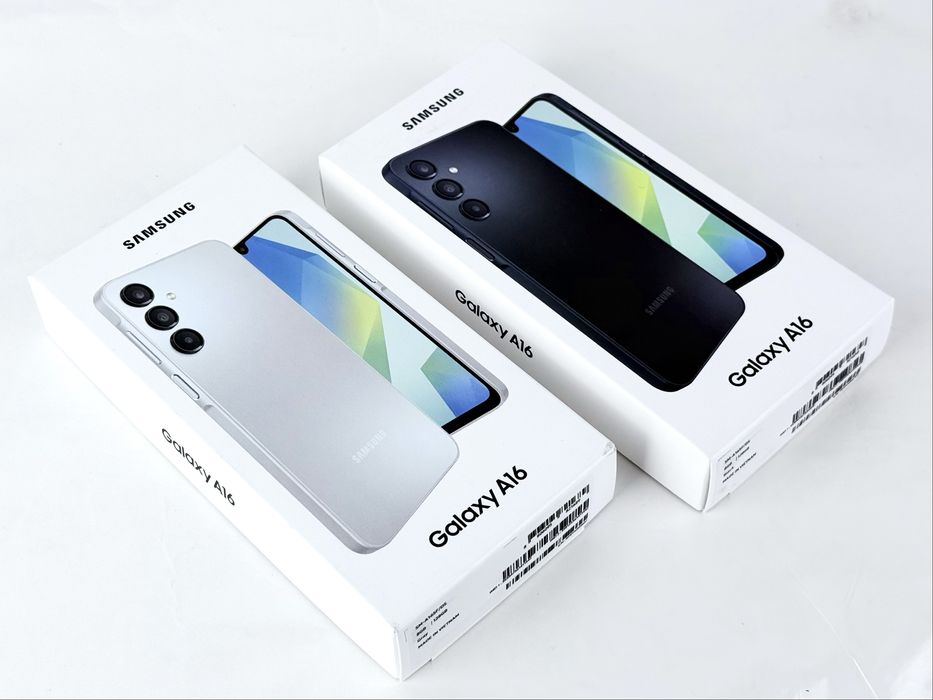 НОВ! Samsung Galaxy A16 128GB 8RAM Black / Gray 2г. Гаранция!