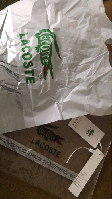 Tricou Rosu Lacoste Polo