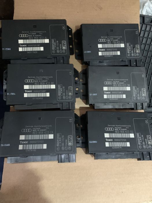 Comfort modul Audi