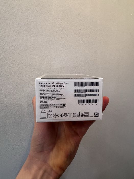 Redmi Note 14s 12/512