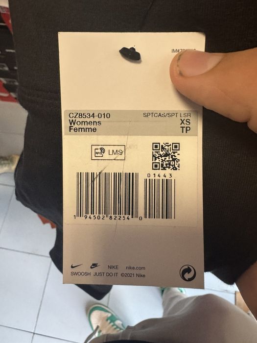 Дамски клин Nike CZ8534 010 Черен