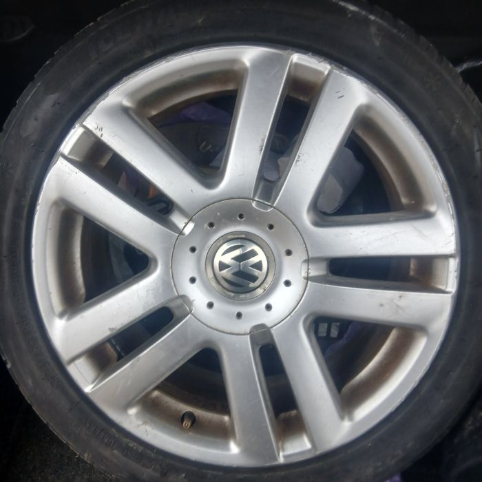 Jante aliaj originale  pe 17 pentru tiguan , vw ,sharan și mai multe m