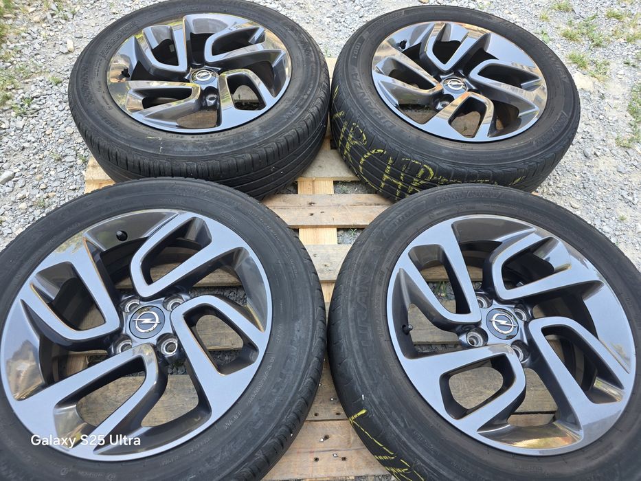 Лети джанти 16ки 4х108 Opel, Peugeot, Citroen + летни гуми 195/60/16 Bridgestone