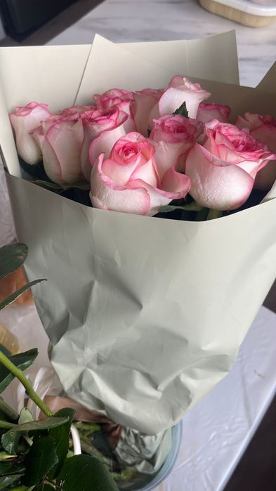 Роза 15шт свежий