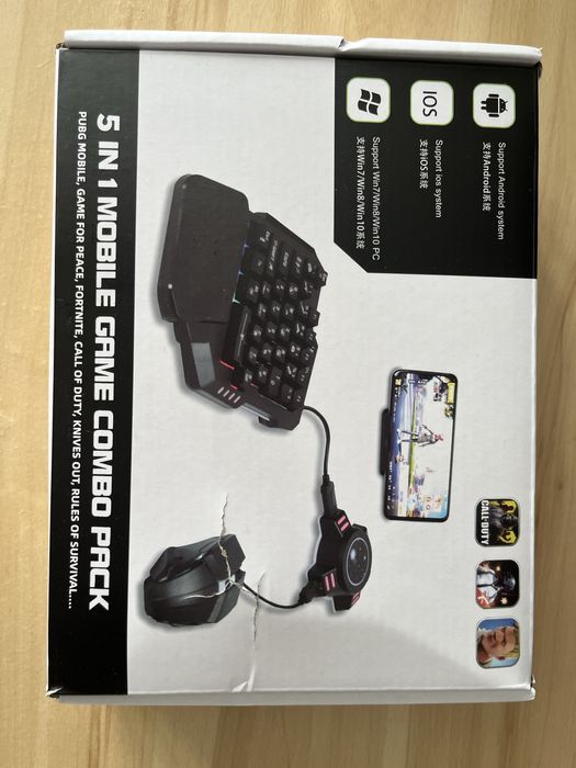 Игровая клавиатура и мышь для Android