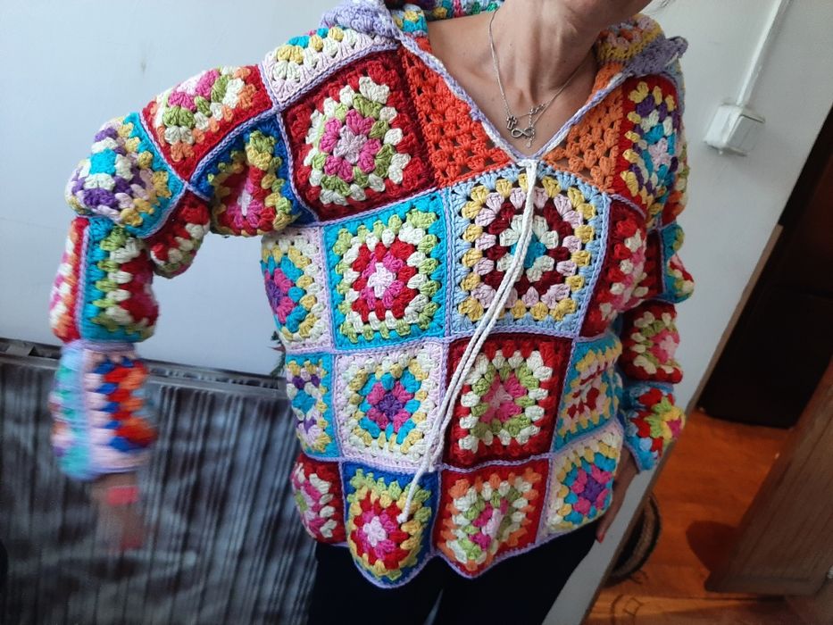 Уникална цветна туника/бохо стил