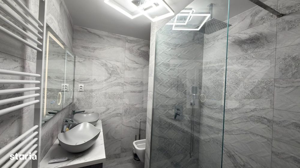 Apartament de inchiriat – 90 mp, etaj 1, garaj si loc de parcare, zo