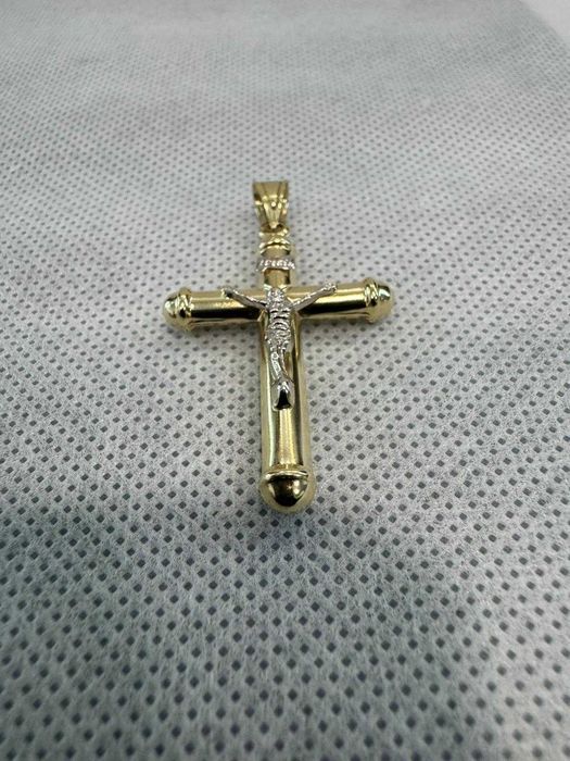 (Ag41) Pandantiv aur 14K B6008.2 - Certificat de garanție!