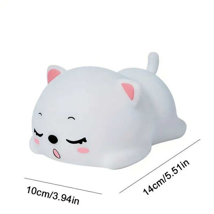 Ночник- котик с подсветкой