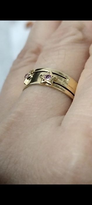 Советское винтажное кольцо 750 пробы