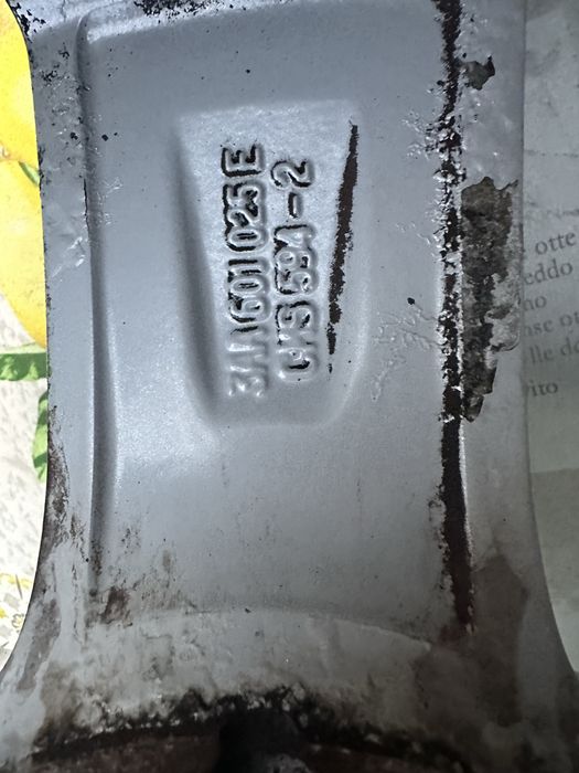 Jante originale 17 5 112  Wv Passat Touran Saran Tiguan Golf 5 6 7 Skoda Octavia Superb Seat