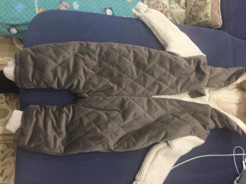 Детский утепленный комбинезон