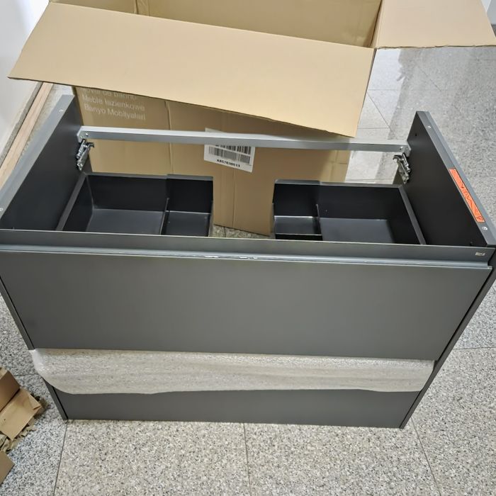 Roca шкаф за баня – зелен мат – 79x46x59см
